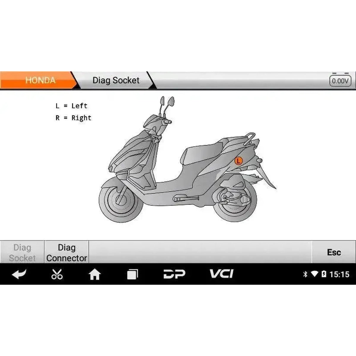 OBDSTAR IScan Japan | Variklio diagnostikos įranga | Mopedai/Motociklai