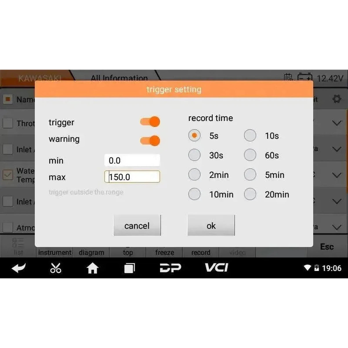 OBDSTAR IScan Kawasaki (Marine) | Diagnostinis skaitytuvas | Motorinis kateris