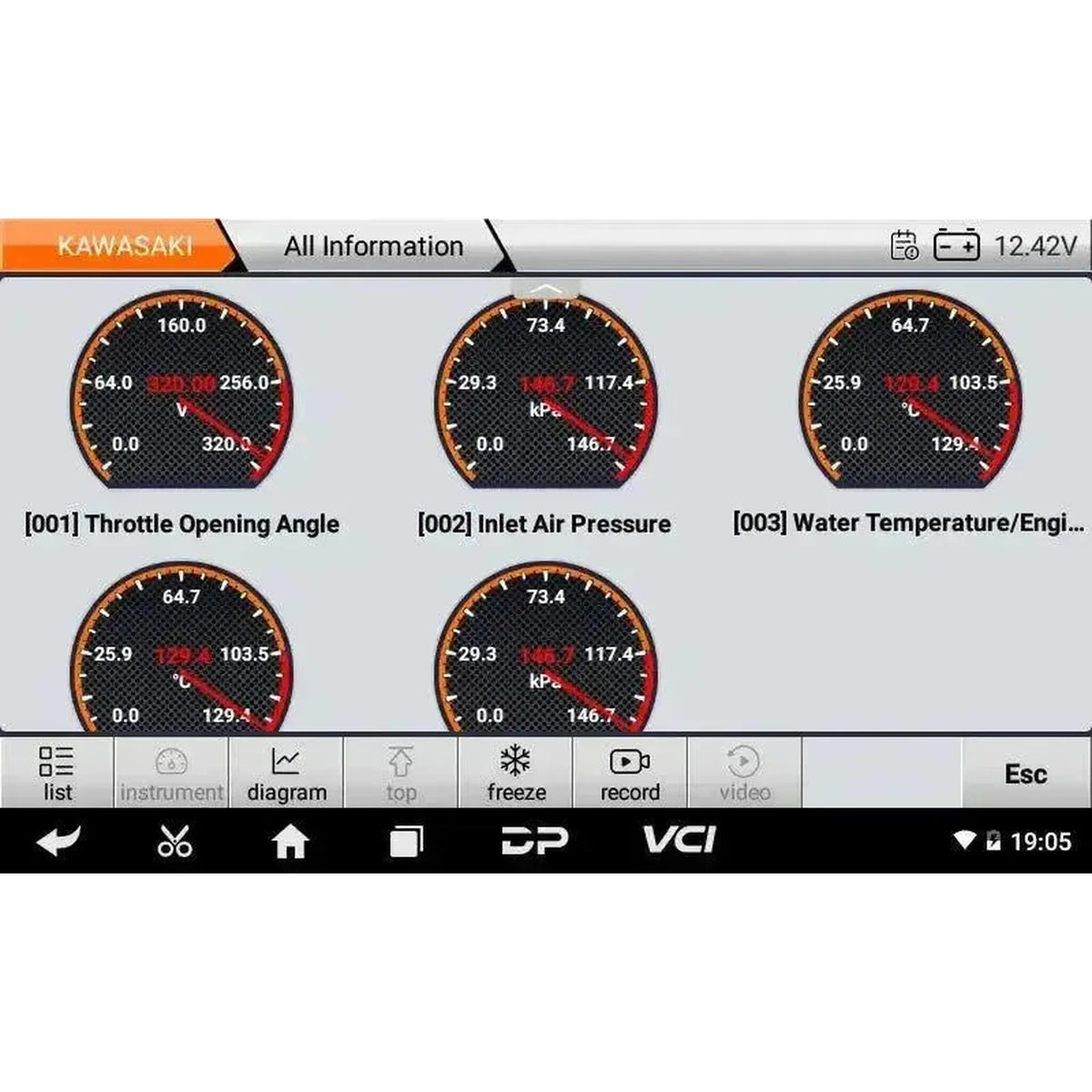 OBDSTAR IScan Kawasaki (Marine) | Diagnostinis skaitytuvas | Motorinis kateris