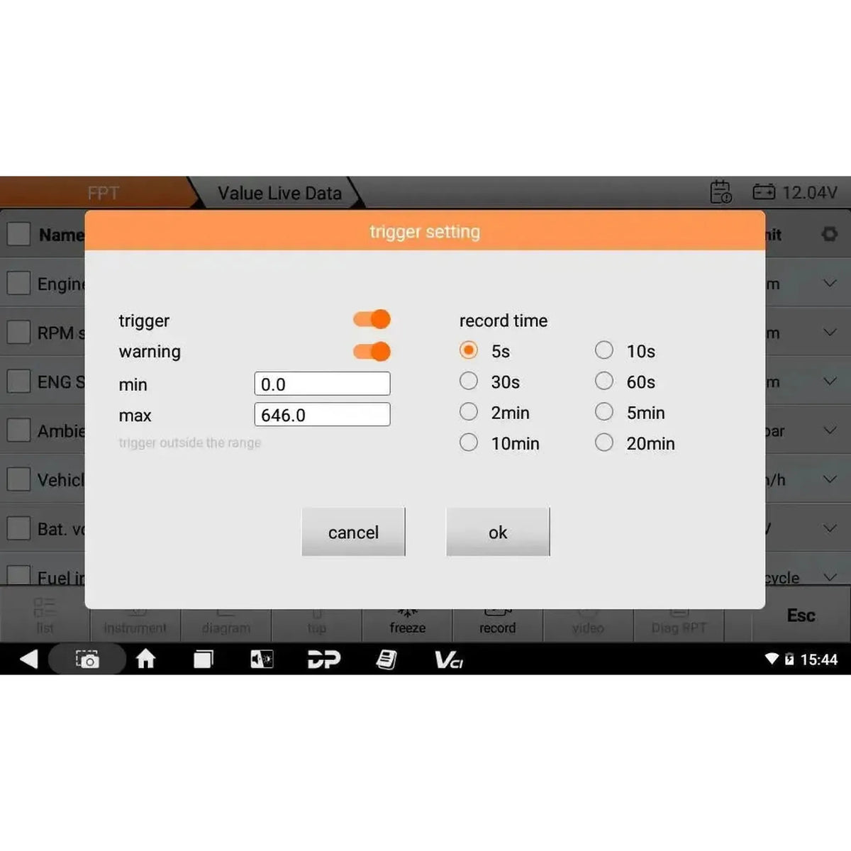 OBDSTAR IScan Pro FPT (Marine) | Diagnostikos skaitytuvas | Motorlaiviai