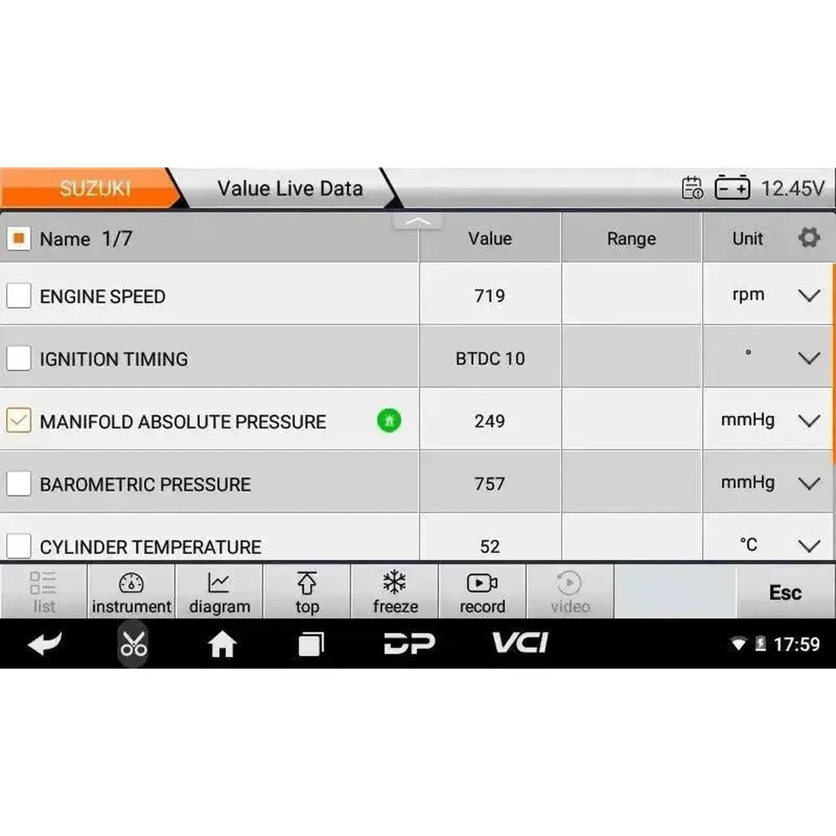 OBDSTAR IScan Suzuki (Marine) | Diagnostikos aparatas | Motorinis laivas
