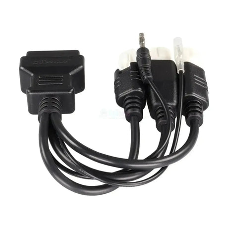 OBDSTAR (M018A) | Yamaha 3+3+4-spynų OBD – 16-spynų OBD2 adapto kabelis | Motociklai