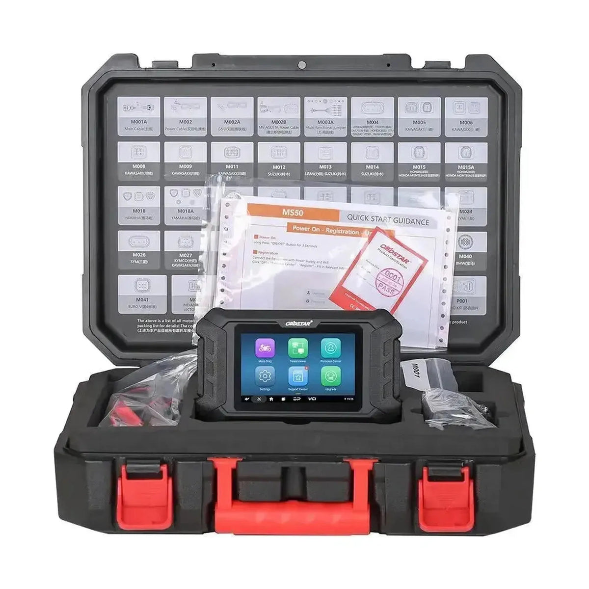 OBDSTAR MS50 STD | Variklio diagnostikos aparatas | Motociklai/Motorolenčės