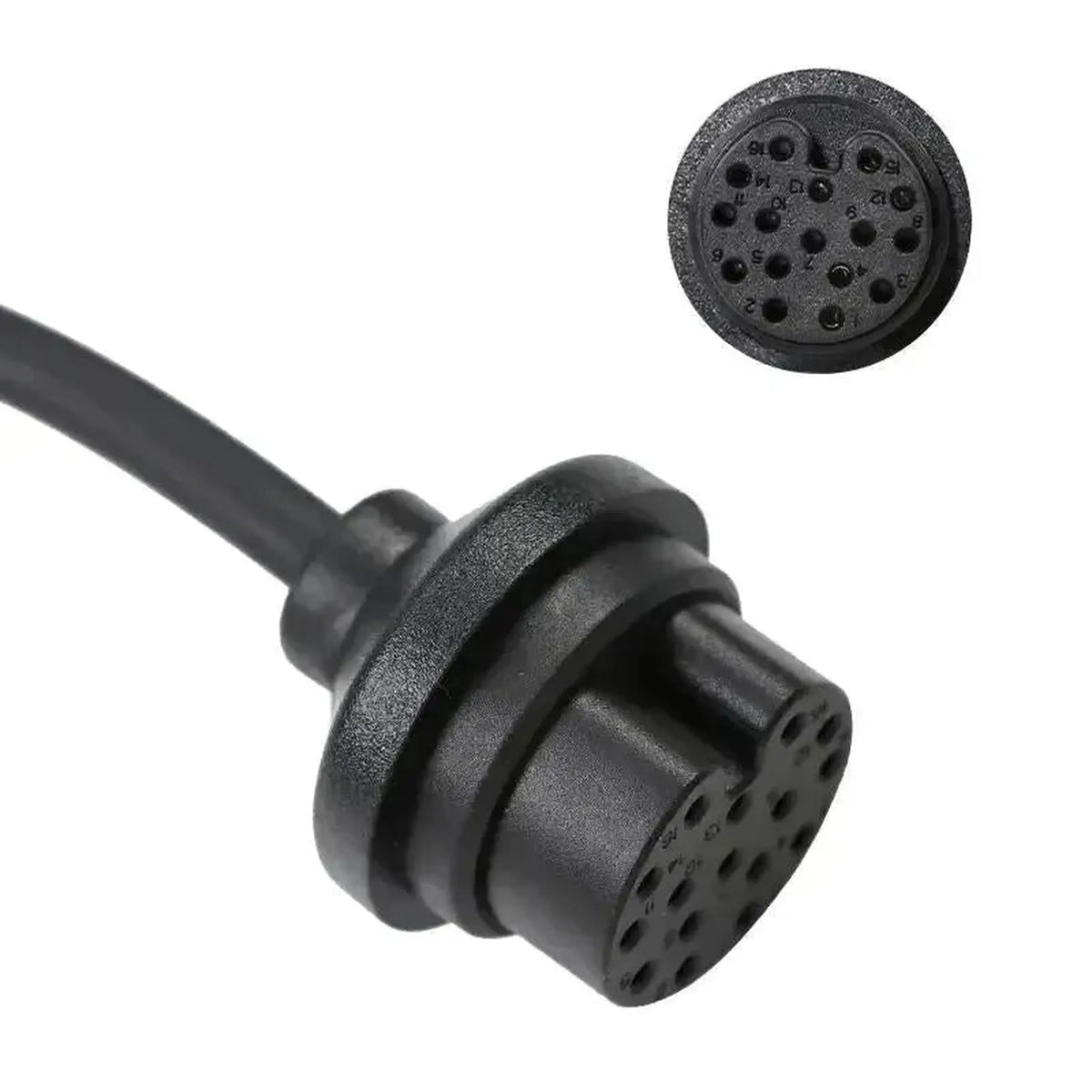 OBDSTAR (TCM-024) | ZF (8HP45-TC277) 16-kontaktų TCM – 15-kontaktų DB15 adapterio kabelis | Automobiliams