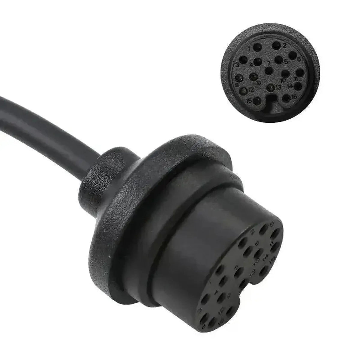 OBDSTAR (TCM-025) | ZF (8HP45-TC275) 16-kontaktų TCM – 15-kontaktų DB15 adapterio kabelis | Lengvasis automobilis