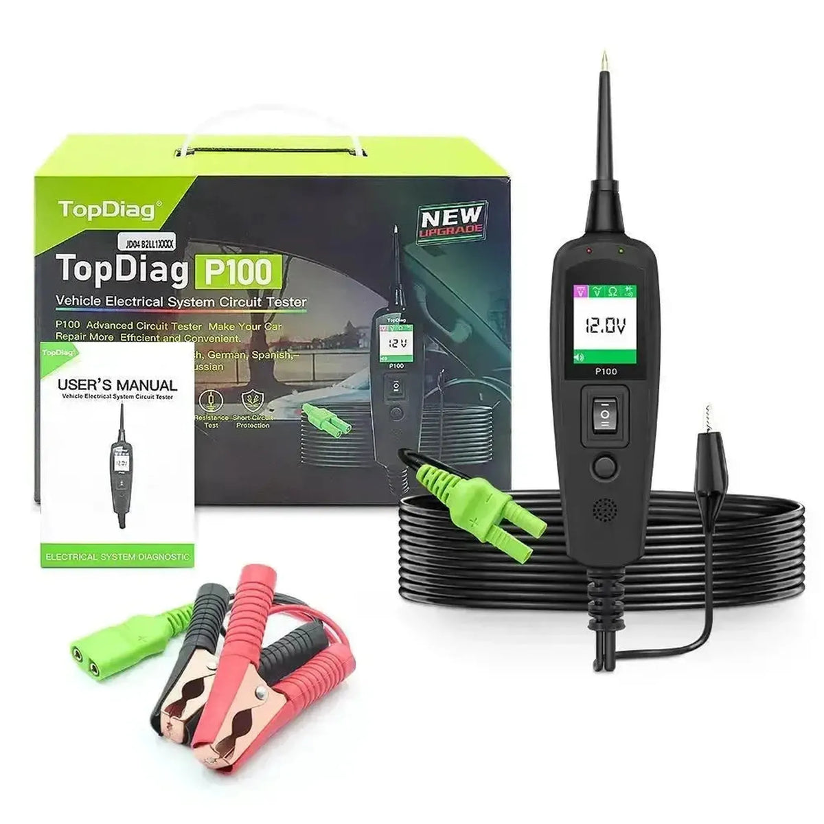 TopDiag P100 | Grandinės testuoklis