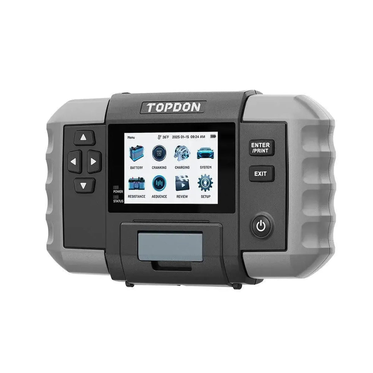 Topdon BT600 Plus | Akumuliatoriaus testeris