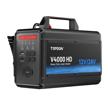 Topdon V4000 HD | Akumuliatoriaus paleidėjas