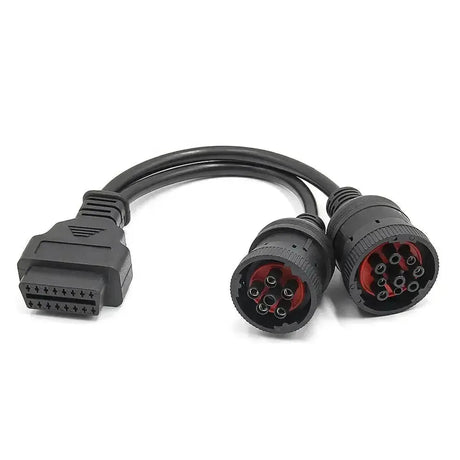 Universali 6+9 J1708+J1939 – 16 kontaktų OBD2 adapterinė kabelis | Komerciniai ir darbo automobiliai