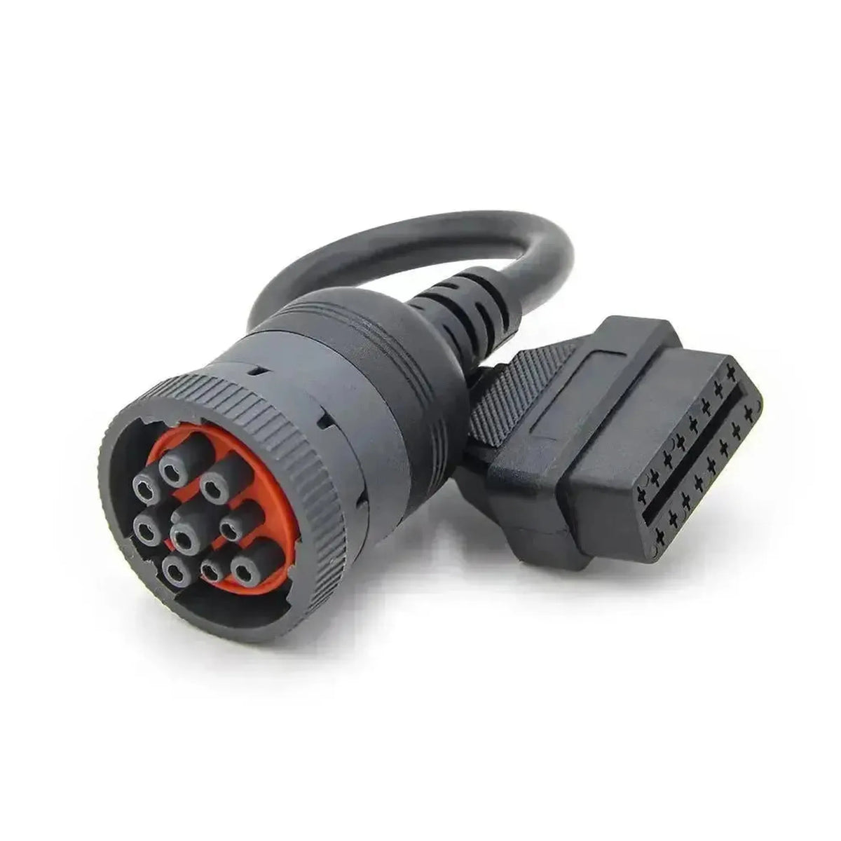 Universalus 9 kontaktų J1939 – 16 kontaktų OBD2 adapteris | Komercinė ir darbo transporto priemonė
